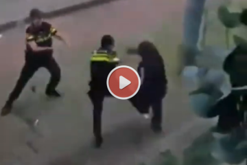 politie tackelt inbreker oosterbeek