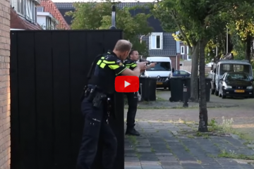 Schoten gelost overvaller Leeuwarden