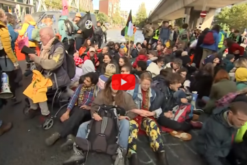 klimaatdemonstratie denhaag video